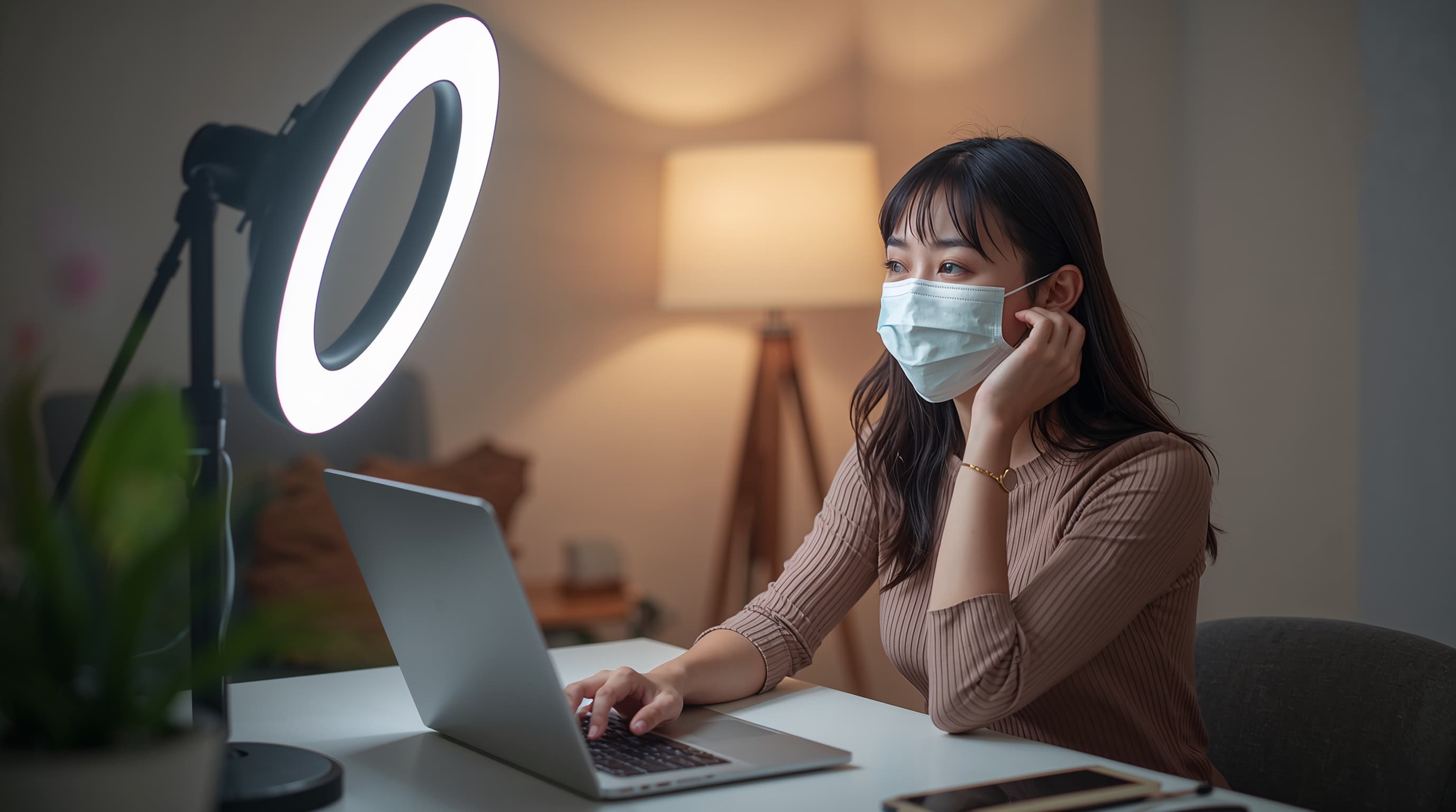 チャットレディはマスクでもできる?顔出しなしの安全な働き方