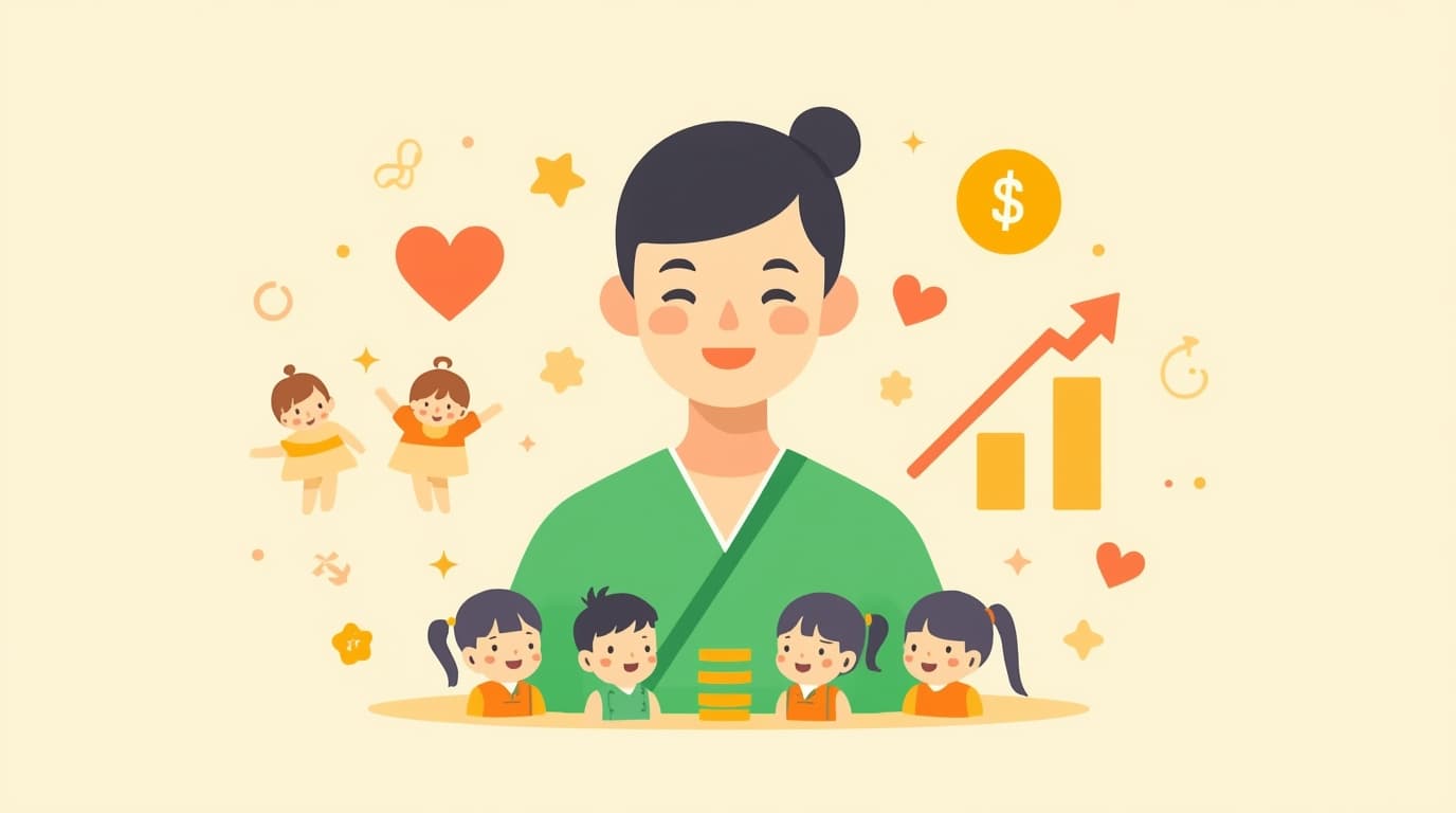 保育士の手取りと年収アップ方法|給料のリアルな実態を徹底解説【2026年版】