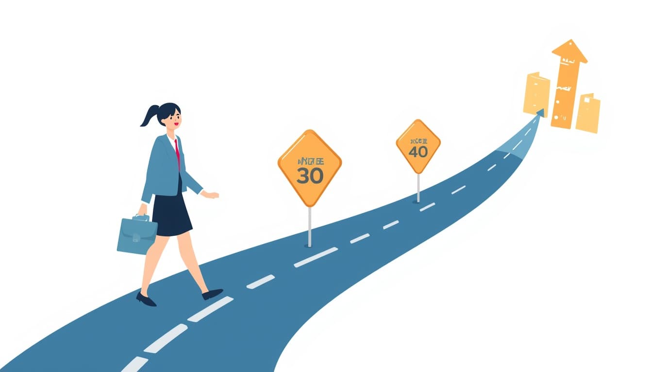 転職ロードマップ|20代・30代・40代別の年収アップ戦略【2026年版】